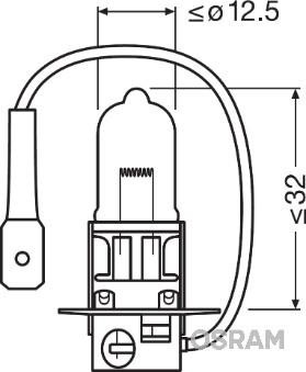 Osram 62201SBP - Glödlampa, fjärrstrålkastare xdelar.se