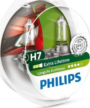 PHILIPS 12972LLECOS2 - Glödlampa, fjärrstrålkastare xdelar.se