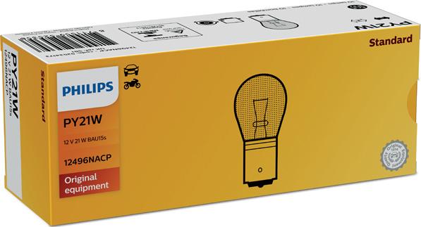 PHILIPS 12496NACP - Glödlampa, blinker xdelar.se