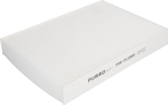 PURRO PUR-PC2000 - Filter, kupéventilation xdelar.se