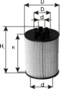 PZL Filters WO1565X - Oljefilter xdelar.se