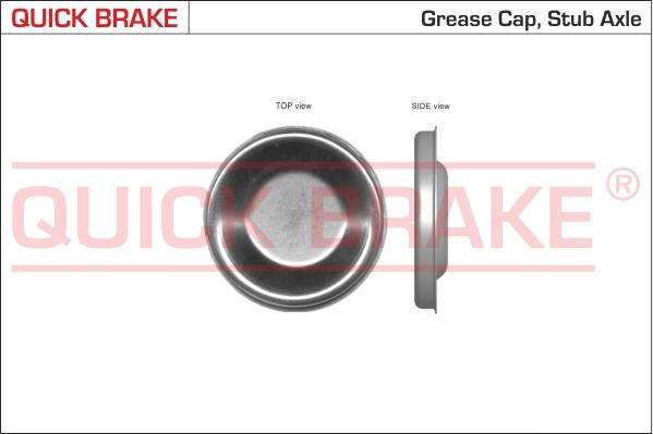 QUICK BRAKE 9826 - Lås / skyddskåpa xdelar.se