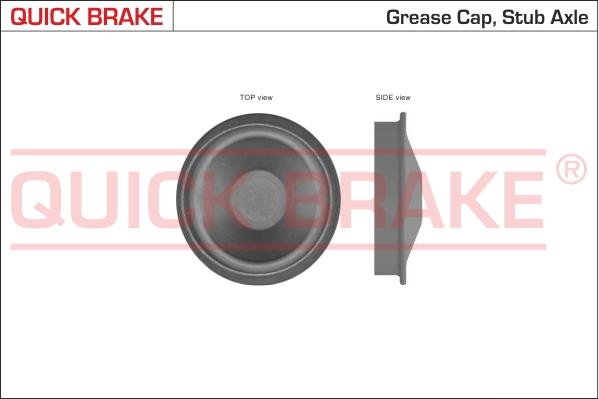 QUICK BRAKE 9828 - Lås / skyddskåpa xdelar.se