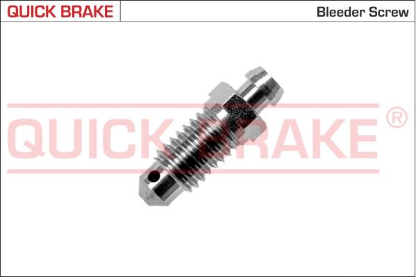 QUICK BRAKE 0100 - Ventilationsskruv / ventil xdelar.se