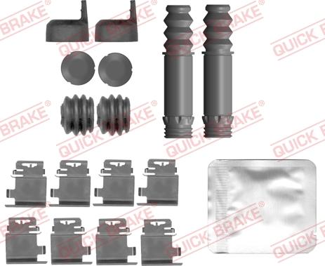 QUICK BRAKE 109-0159 - Tillbehörssats, skivbromsbelägg xdelar.se