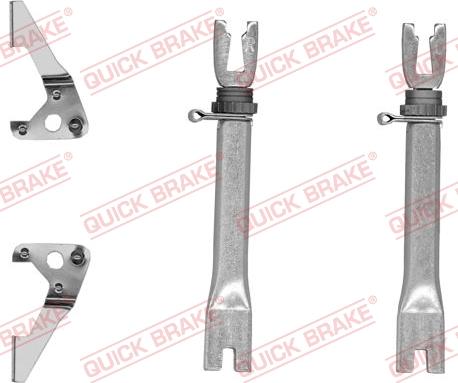 QUICK BRAKE 102 53 025 - Justerarsats, trumbroms xdelar.se