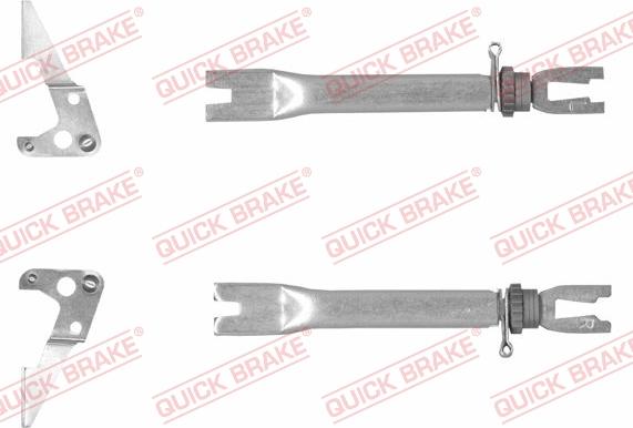 QUICK BRAKE 102 53 027 - Justerarsats, trumbroms xdelar.se