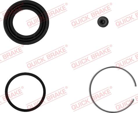 QUICK BRAKE 114-0046 - Reparationssats, bromsok xdelar.se