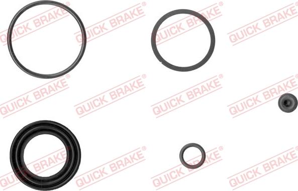 QUICK BRAKE 114-0061 - Reparationssats, bromsok xdelar.se