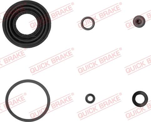 QUICK BRAKE 114-0007 - Reparationssats, bromsok xdelar.se