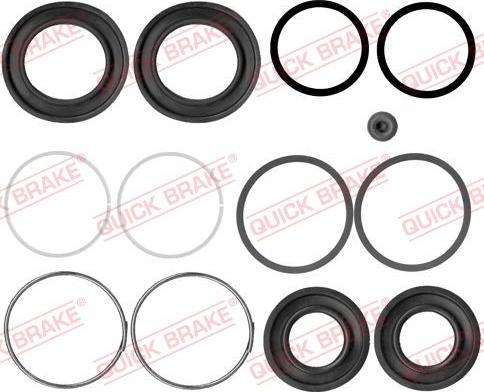 QUICK BRAKE 114-0306 - Reparationssats, bromsok xdelar.se