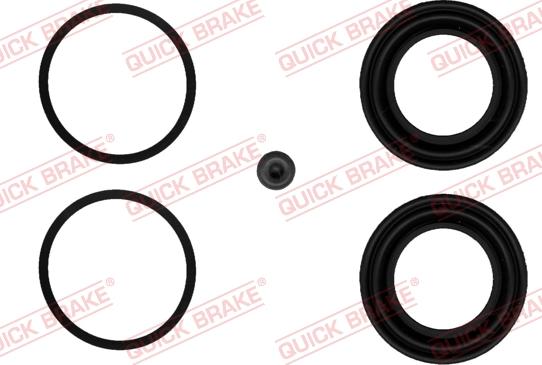 QUICK BRAKE 114-0207 - Reparationssats, bromsok xdelar.se