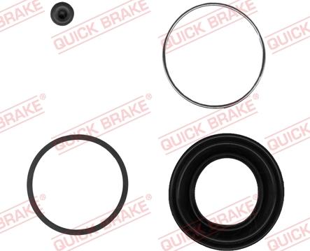 QUICK BRAKE 114-0218 - Reparationssats, bromsok xdelar.se