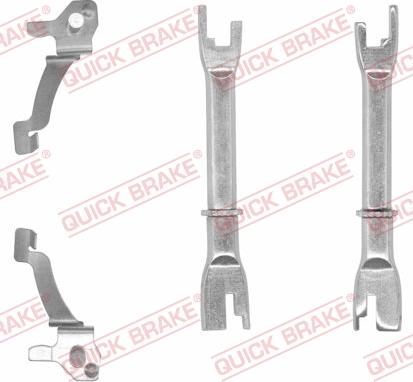 QUICK BRAKE 110 53 002 - Justerarsats, trumbroms xdelar.se