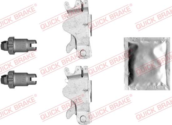 QUICK BRAKE 120 53 005 - Reparationssats, expander xdelar.se