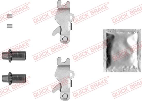 QUICK BRAKE 120 53 001 - Reparationssats, expander xdelar.se