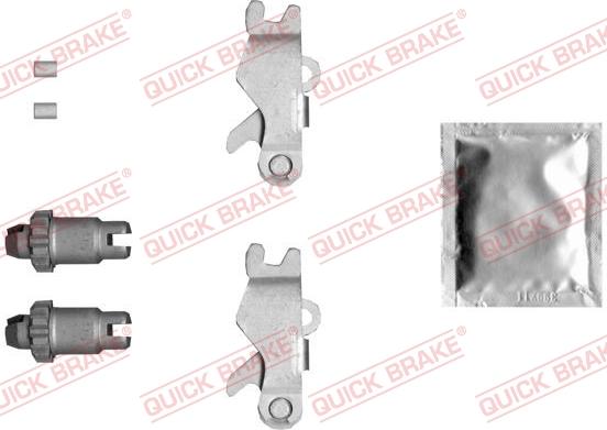 QUICK BRAKE 120 53 002 - Reparationssats, expander xdelar.se