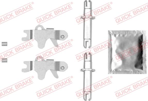 QUICK BRAKE 120 53 018 - Reparationssats, expander xdelar.se