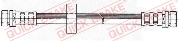 QUICK BRAKE 22.106 - Bromsslang xdelar.se