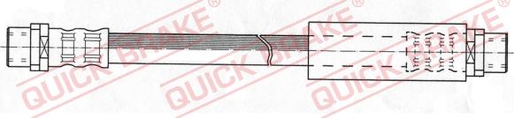 QUICK BRAKE 22.307 - Bromsslang xdelar.se