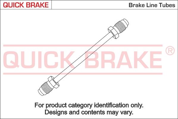 QUICK BRAKE CU-0140A-A - Bromsledningar xdelar.se