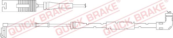 QUICK BRAKE WS 0262 A - Varningssensor, bromsbeläggslitage xdelar.se