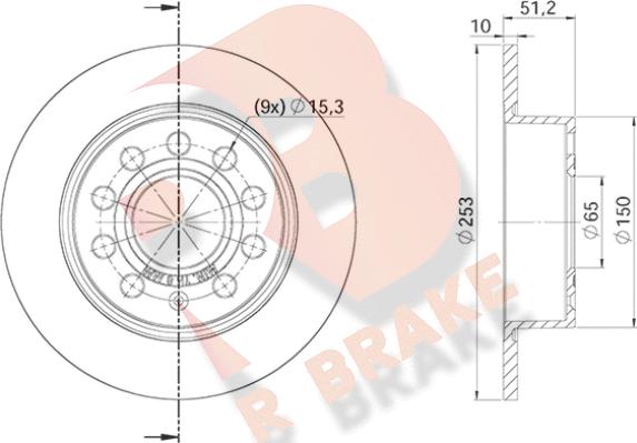 LPR A1003P - Bromsskiva xdelar.se