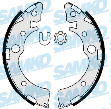 Samko 86980 - Bromsbackar, sats xdelar.se