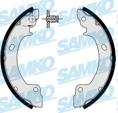 Samko 86410 - Bromsbackar, sats xdelar.se