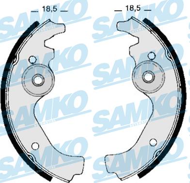 Samko 80670 - Bromsbackar, sats xdelar.se