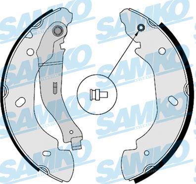 Samko 88580 - Bromsbackar, sats xdelar.se