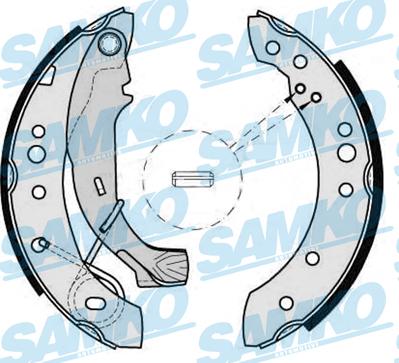 Samko 88150 - Bromsbackar, sats xdelar.se