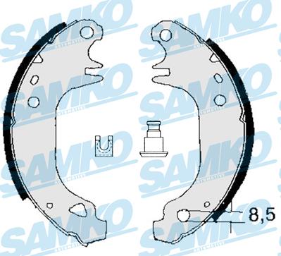 Samko 83110 - Bromsbackar, sats xdelar.se