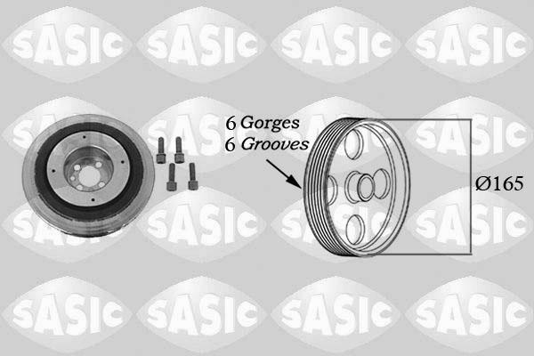 Sasic 9001813 - Remskiva, vevaxel xdelar.se