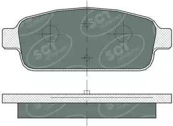 Holden 13 473 427 - Bromsbeläggssats, skivbroms xdelar.se