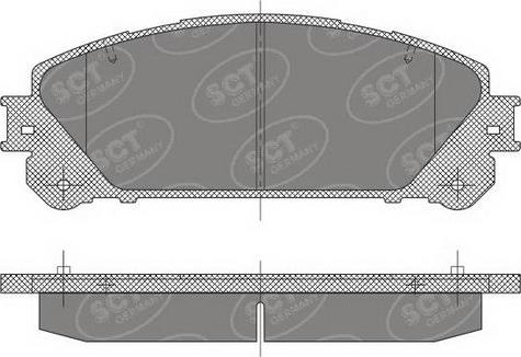 Magneti Marelli PF0835 - Bromsbeläggssats, skivbroms xdelar.se