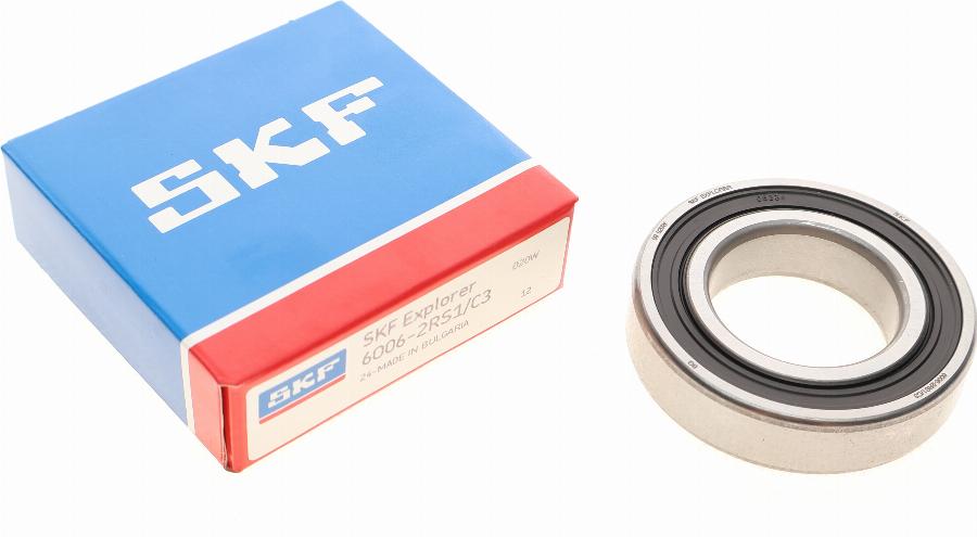 SKF 6006-2RS1/C3 - Upphängning, kardanaxel xdelar.se