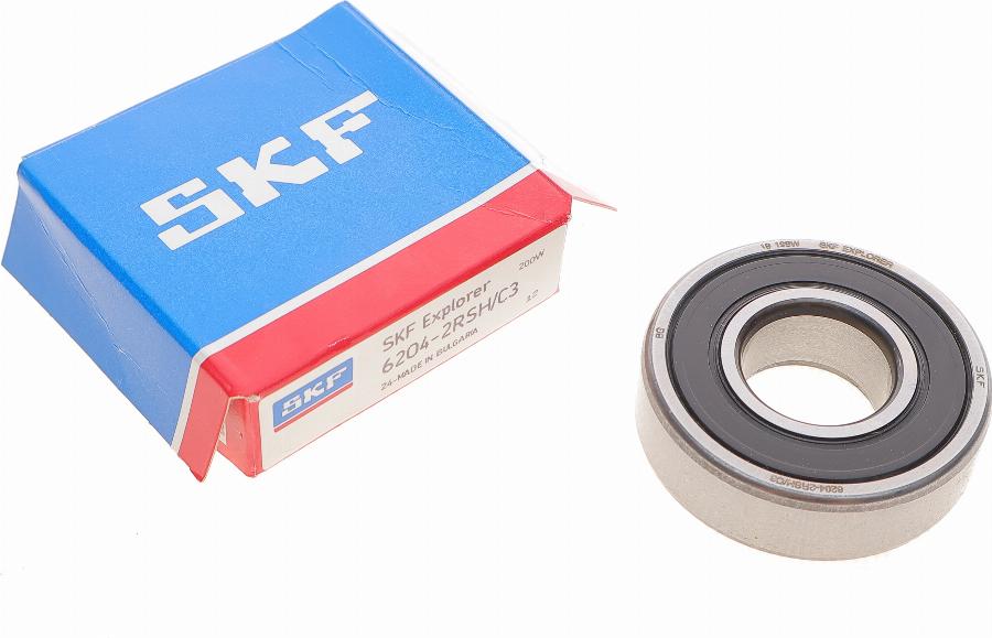 SKF 6204-2RSH/C3 - --- xdelar.se