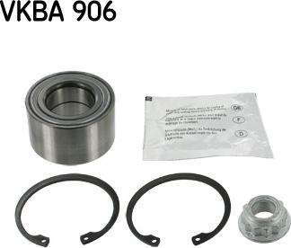 SKF VKBA 906 - Hjullagerssats xdelar.se