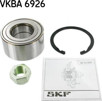 SKF VKBA 6926 - Hjullagerssats xdelar.se