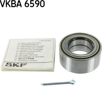 SKF VKBA 6590 - Hjullagerssats xdelar.se