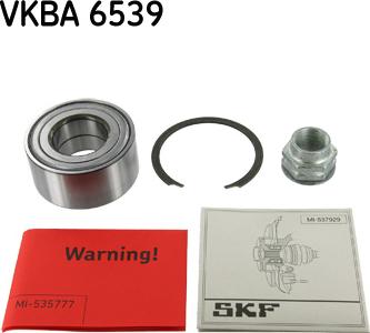 SKF VKBA 6539 - Hjullagerssats xdelar.se