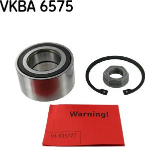 SKF VKBA 6575 - Hjullagerssats xdelar.se