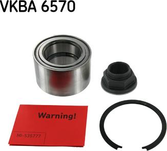 SKF VKBA 6570 - Hjullagerssats xdelar.se