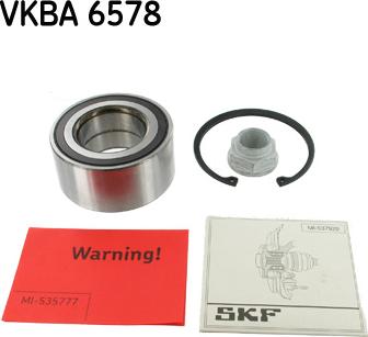 SKF VKBA 6578 - Hjullagerssats xdelar.se