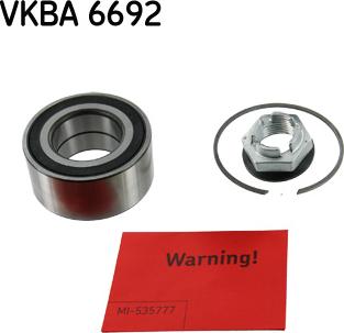 SKF VKBA 6692 - Hjullagerssats xdelar.se