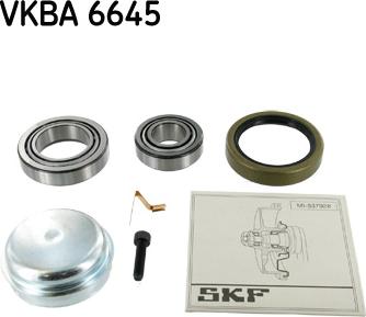 SKF VKBA 6645 - Hjullagerssats xdelar.se