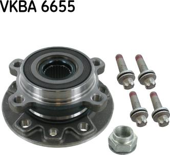 SKF VKBA 6655 - Hjullagerssats xdelar.se