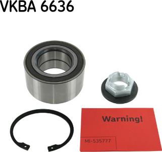 SKF VKBA 6636 - Hjullagerssats xdelar.se