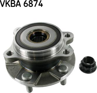 SKF VKBA 6874 - Hjullagerssats xdelar.se